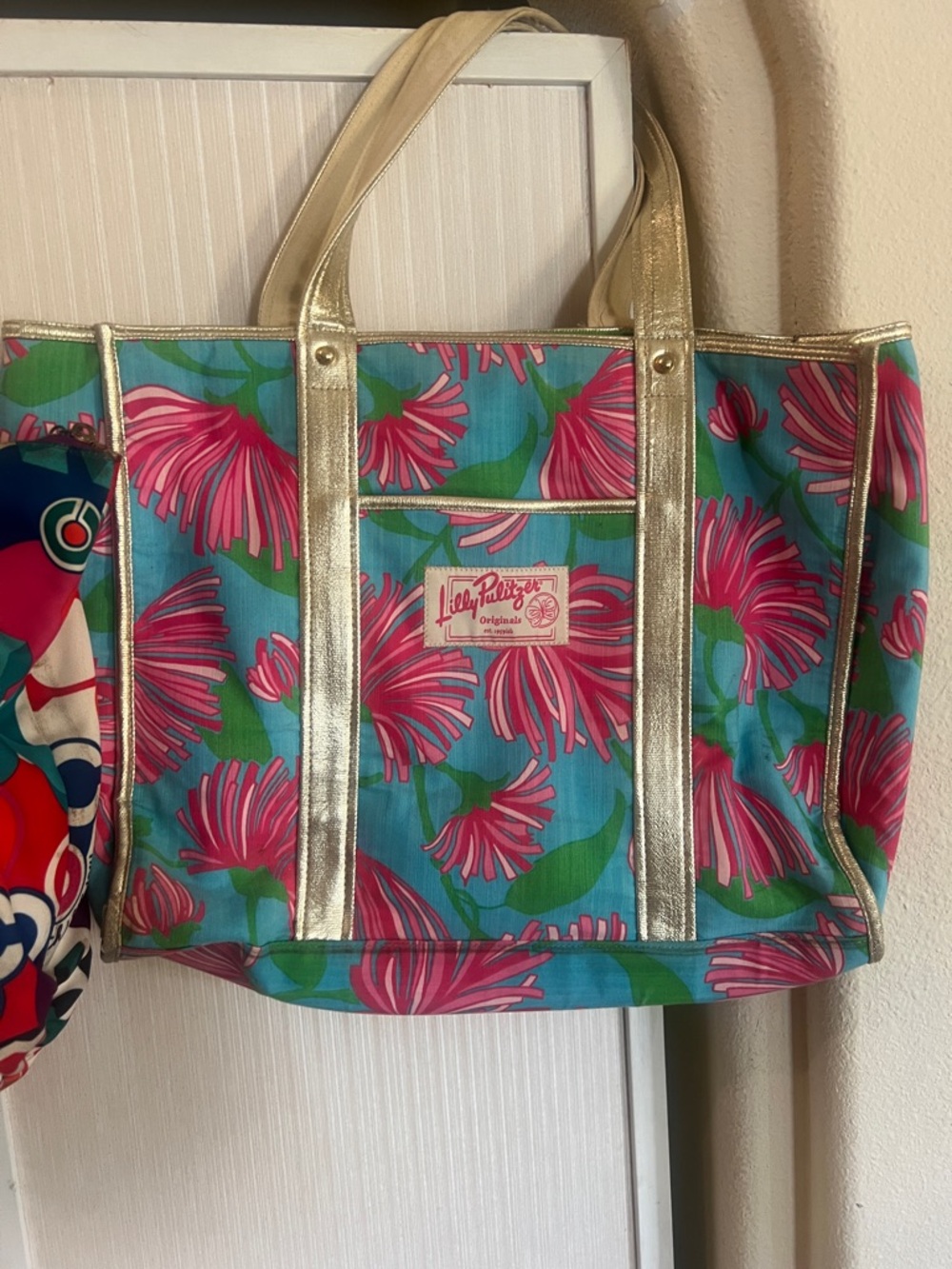 Vintage Score! 3  rare Coach 1 Lilly Pulitzer Patterned Tote Collection - Picture 5 of 15
